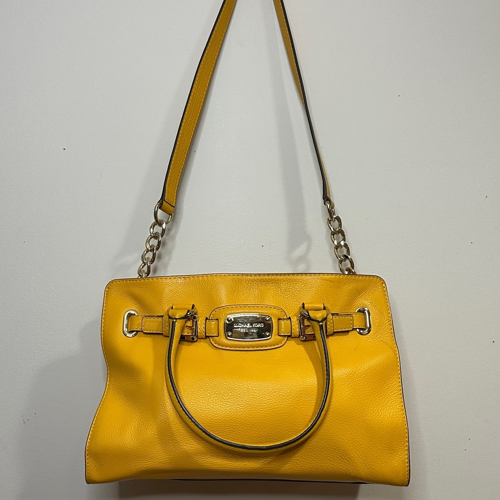 Michael Kors Sunlit Yellow Shoulder Bag